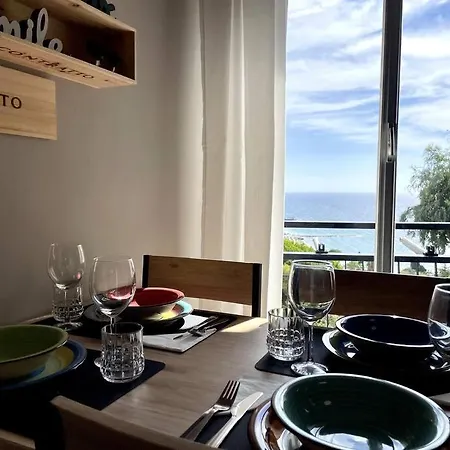 Ippocampo☆☆☆☆☆ Vista Mare, Relax, Parcheggio شقة